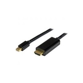 Cable Startech Mini Displayport A Hdmi 4K 2M Negro Mdp2Hdmm2Mb