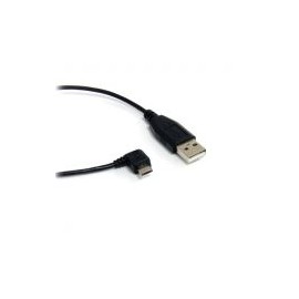 Cable Cargador 0.9M Usb 2.0 Microusb B Acodado Startech Uusbhaub3Ra