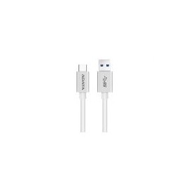 Cable Usb Tipo C Adata Usb A-C Blanco 1 Mt Aca3Al-100Cm-Csv