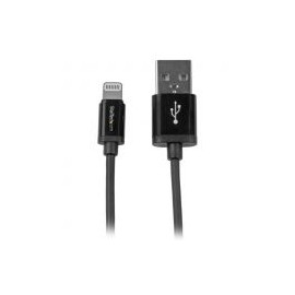 Cable 15Cm Lightning 8Pin A Usb   Negro  Startech Usblt15Cmb