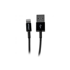 Cable 1M Lightning Apple  A Usb 2.0 Negro  Startech Usblt1Mbs