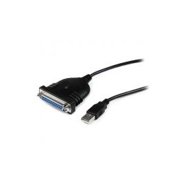 Cable 1.8M Paralelo Db25 Hembra A Usb A Macho  Startech Icusb1284D25