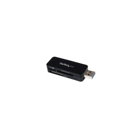 Lector Usb 3.0  Tarjetas Memoria Flash Sd Ms  Startech Fcreadmicro3