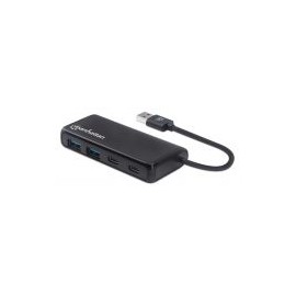 Hub Manhattan Usb A 3.2 Gen 1 4 Ptos2 Usb C 2 Usb A 5Gbps 164887