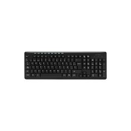Teclado Multimedia Inalambrico Negro Acteck Ac-913973