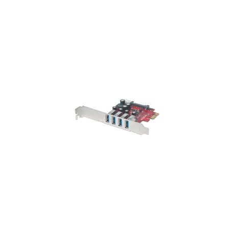 Tarjeta Pcie Usb 3.0 4 Puertos Manhattan 152884