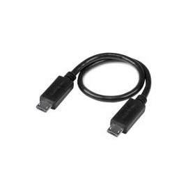 Startech Cable Usb Otg 20Cm Micro Usb-Micro Usb Uuusbotg8In
