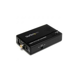 Startech Adaptador Convertidor S-Video Vid. Comp. Rca-Vga Vid2Vgatv2