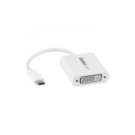 Startech Adaptador Grafico Usb-C A Dvi Usb 3.1 Color Blanco Cdp2Dviw