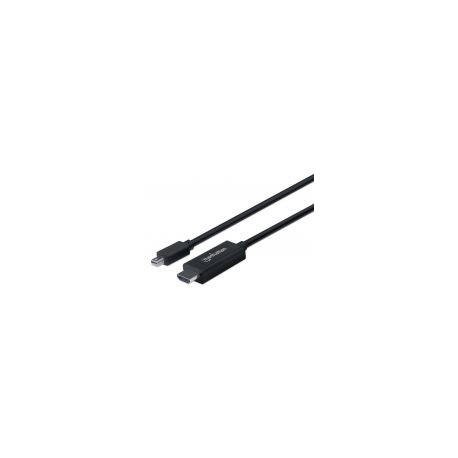 Cable Mini Displayport A Hdmi Manhattan Macho-Macho 1080P 1.8M 153232