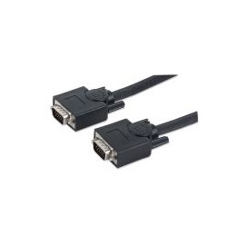 Cable Monitor Svga Manhattan 8Mm Hd15M-M  9.0M 312776