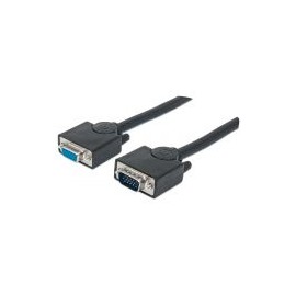 Cable Monitor Svga Manhattan 8Mm Hd15M-H  15.0M 313612