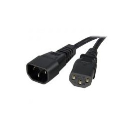 Cable Ext Alimentacion 91Cm C14 A C13 14Awg  Startech Pxt100143