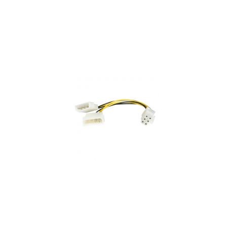 Cable Adaptador Alimentacion 15Cm Lp4 A Pci-E 6Pin Tarjeta V Startech