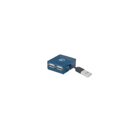 Hub Usb Manhattan 4 Ptos 2.0 Mini 160605