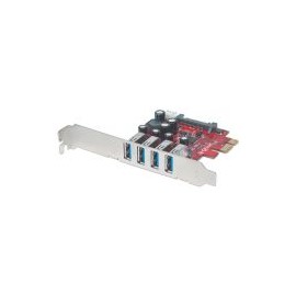 Tarjeta Pcie Usb 3.0 4 Puertos Manhattan 152884