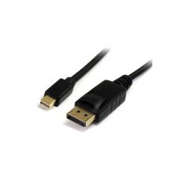 Cable 4M Minidp A Displayport  Macho A Macho Ngro  Startech Mdp2Dpmm4M