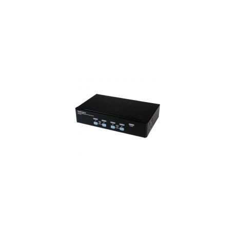 Conmutador Kvm 4 Ptos  Vga Audio Hub Usb Para Rack Startech Sv431Usbae