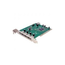 Adaptador Tarjeta Pci Usb 2.0  7 Puertos  Startech Pciusb7