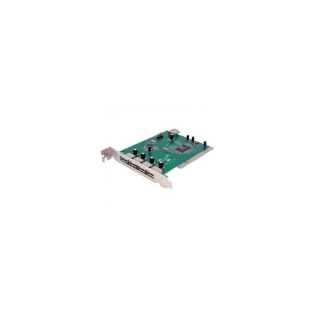 Adaptador Tarjeta Pci Usb 2.0  7 Puertos  Startech Pciusb7