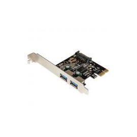 Tarjeta Pcie 2 Ptos  Usb3.0 Alimentacion Sata Hub  Startech Pexusb3S23