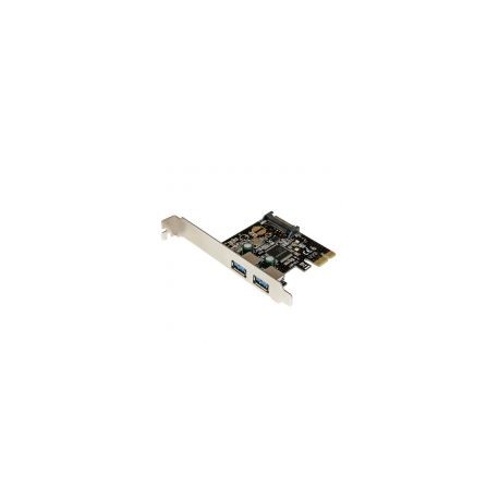 Tarjeta Pcie 2 Ptos  Usb3.0 Alimentacion Sata Hub  Startech Pexusb3S23
