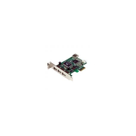 Tarjeta Pcie  Perfil Bajo 4 Ptos Usb 2.0   Startech Pexusb4Dp