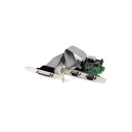 Tarjeta  Pcie 2 Puertos Serial 1 Paralelo Rs232  Startech Pex2S5531P