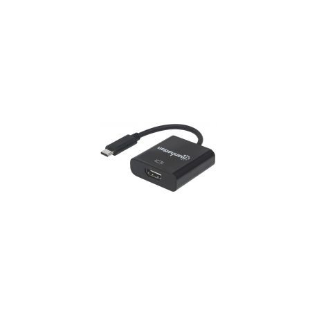Adaptador Manhattan Usb-C 3.1 Macho A Hdmi Hembra Negro 151788