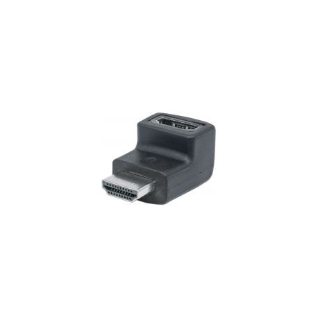 Adaptador Manhattan 353502 Hdmi Macho/Hembra Angulo Abajo 90 Grados