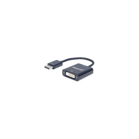 Adaptador Manhattan 152228 Displayport M A Dvi-D Negro
