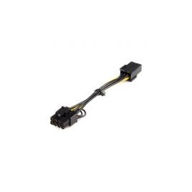Cable Adaptador Alimentac Pcie 6 Pines A 8 Pines  Startech Pciex68Adap