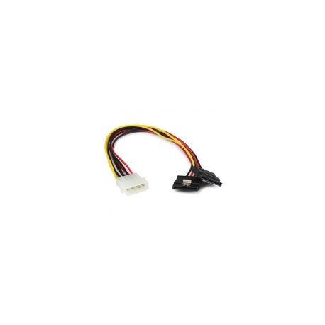 Cable 30Cm Corriente  Lp4 Molex A Doble Sata Startech Pyo2Lp4Lsata