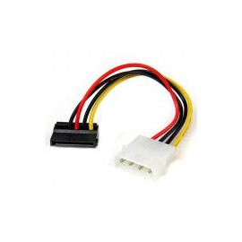 Cable Corriente Lp4 Molex A Sata Angulo Izq Startech Satapowadpl