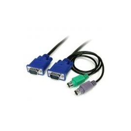 Cable Kvm 1.8M Ultradelgado Vga Ps/2 Hd15 Macho Startech Svecon6