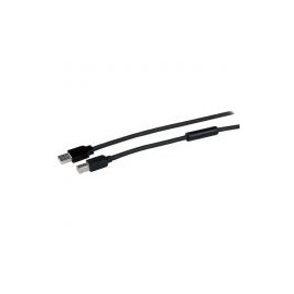 Cable 15Mts Usb B Macho A  Usb A Macho Activo  Startech Usb2Hab50Ac