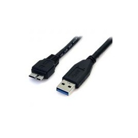 Cable 50Cm Usb3.0 Micro Usb B  A Usb A Macho Startech Usb3Aub50Cmb