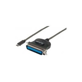 Cable Adaptador Manhattan Usb-C A Paralelo Centronics 1.0M 152525