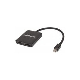 Video Splitter Manhattan 1 Mini Dp In : 2 Dp Out Usb/Mst 207775