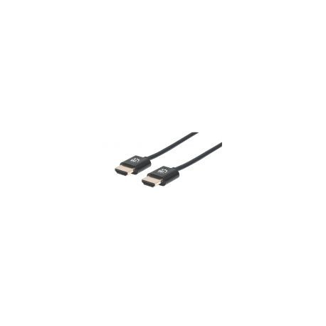 Cable Manhattan Hdmi Macho 1M Negro 394352