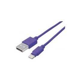 Cable Lightning Manhattan 394239 1 Metro Color Morado