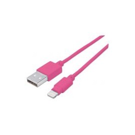 Cable Lightning Manhattan 394222 1 Metro Color Rosa