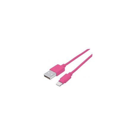 Cable Lightning Manhattan 394222 1 Metro Color Rosa