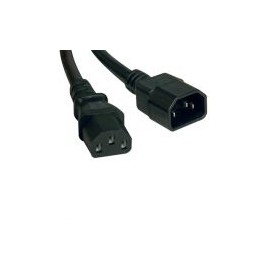 Cable De Poder Tripp Lite C13 A C14 3 Metros Negro P005-010