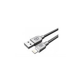 Cable Blackpcs Color Plata Lightning 1M Caslte-3