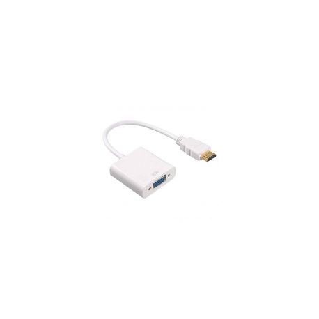 Adaptador Hdmi A Vga Brobotix Blanco D-Sub M-H 110910