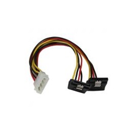 Cable 30Cm Corriente Divisor Molex A 2X Sata Startech Pyo2Lp4Lsatr