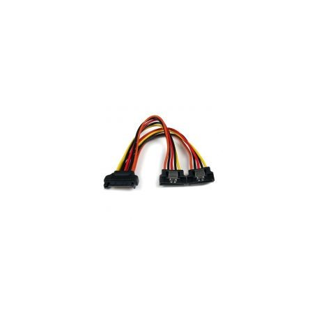 Cable Divisor Sata Splitter Latch 2X Hembra 0.15M  Startech Pyo2Lsata