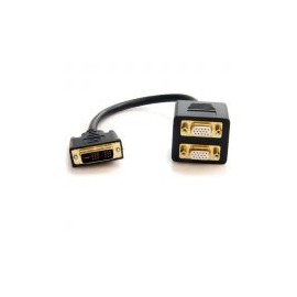 Cable 30Cm Divisor Video Dvi-I  Splitter A 2Pto Vga Startech Dvispl1Vv