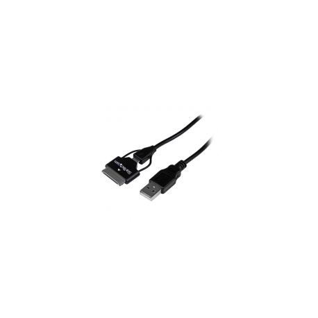 Cable Usb 65Cm Combo Cargador Micro Usb Galaxy Tab  Startech Usb2Ubsdc